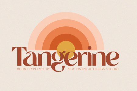 Tangerine - Retro Font