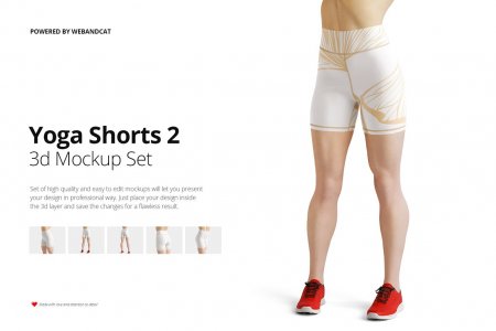 Yoga Shorts 2 Mock-up