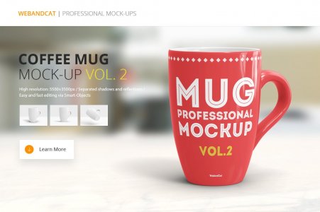 Coffee Mug Mockup vol.2