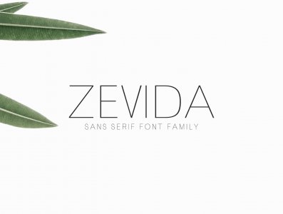 Zevida Sans Font