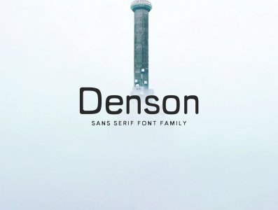 Denson Sans Font Family