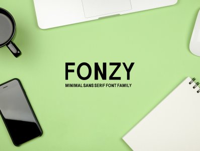 Fonzy Minimal Font Family