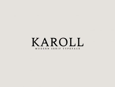 Karoll Modern Serif Family