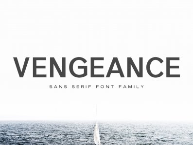 Vengeance Sans Serif
