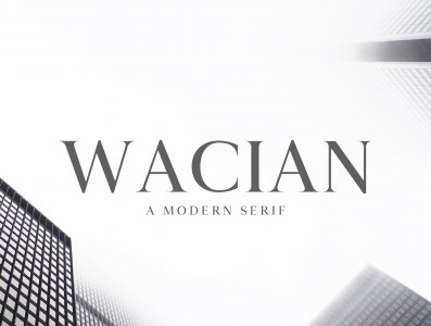 Wacian Serif Font Family