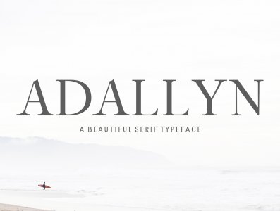 Adallyn Serif Font Family