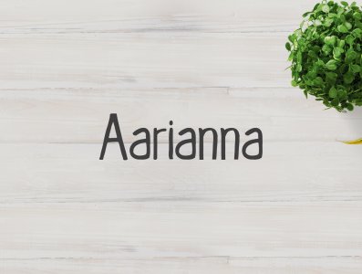 Aarianna Font Family