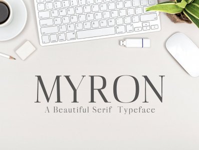 Myron Serif Typeface