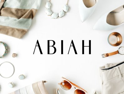 Abiah Sans Serif Typeface