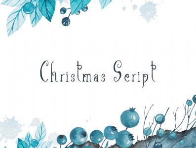 Christmas Script Font