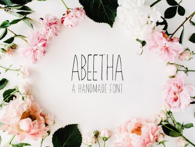 Abeetha Handmade Font