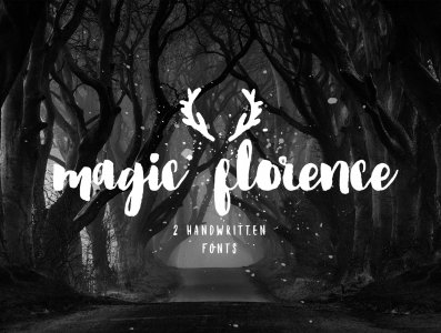 Florence Brush Font