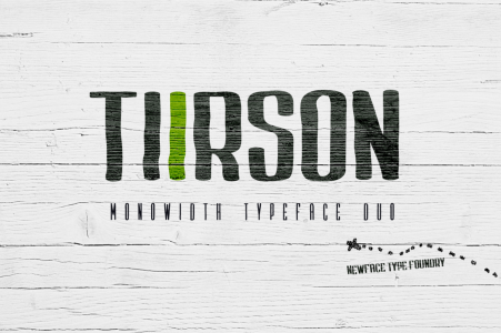 Tiirson Typeface Duo