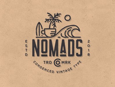 Nomads Original Typeface