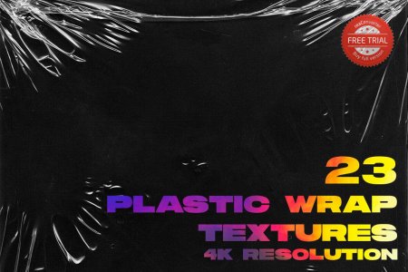 4K Plastic Wrap Textures Volume 2