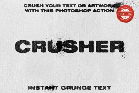 CRUSHER - Photoshop Action