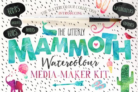 The Mammoth! Watercolour Kit Bundle