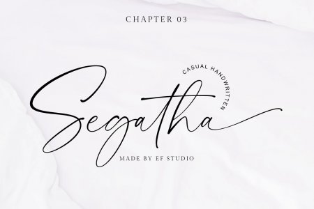 Segatha | Casual Handwritten Font