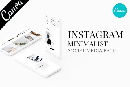 CANVA Minimalist Instagram Pack
