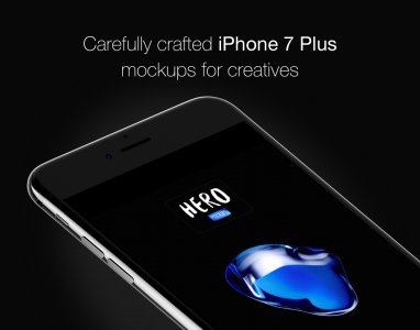 HERO iPhone 7 Plus Mockups