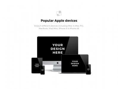 230x Apple Mockups