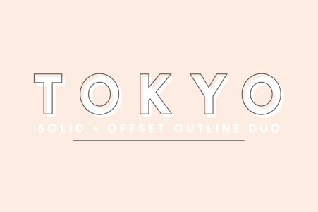 Tokyo | A Designer Font Duo