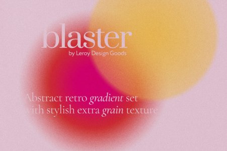 BLASTER Retro Gradient Textures