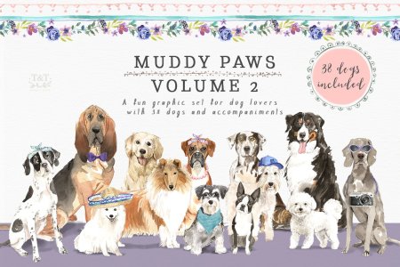 Muddy Paws Volume 2 - Dogs Galore