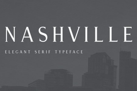 Nashville | Elegant Serif Typeface