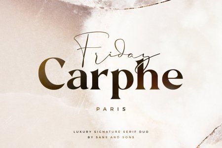 SALE Carphe | Modern Luxury Font