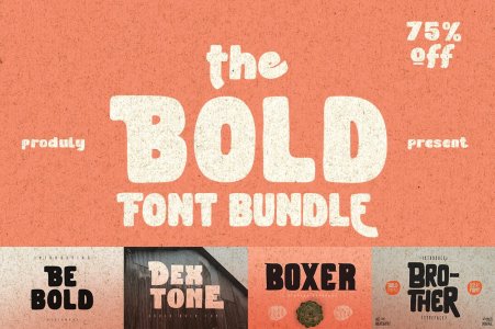 The Bold Font Bundle