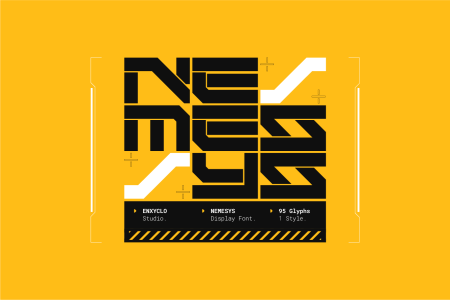 NEMESYS - Futuristic Font
