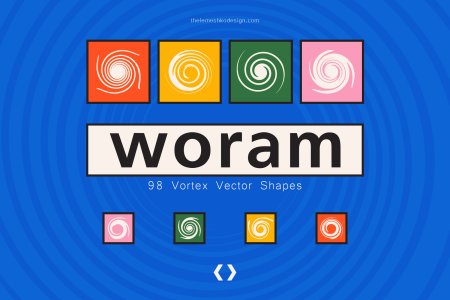 Woram — 90+ Vortex Vector Shapes