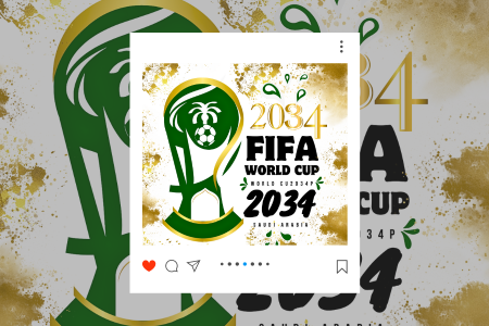 soccer football world cup 2034 trophy logo/editable/digital download/world cup 2034 flyer/social media publications